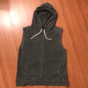 Betsey Johnson SZ M cutoff hoodie